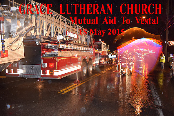 05-18-15  Response - Mutual Aid Church Fire